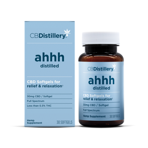 30mg CBD Relief &amp; Relaxation Softgels - 30 Count