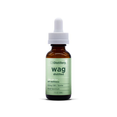 600mg CBD Pet Wellness Tincture (0% THC*)