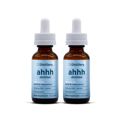 1000mg CBD Relief & Relaxation Tincture 2-Pack Bundle