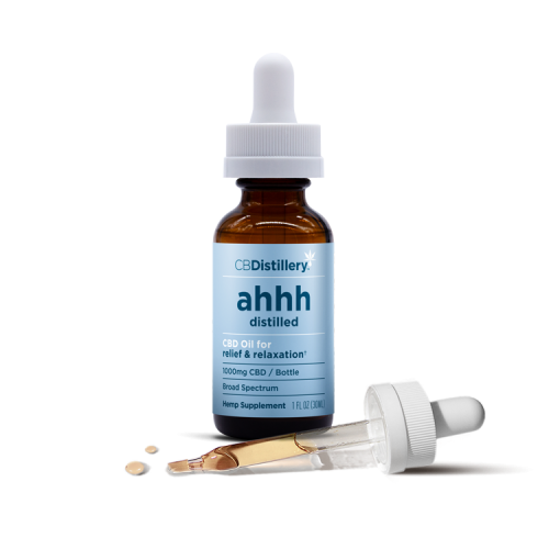 1000mg CBD Relief &amp; Relaxation Tincture (0% THC*)