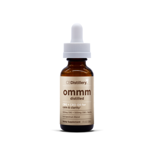500mg CBG + 500mg CBD Calm & Clarity Tincture