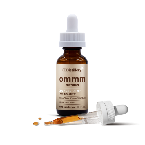 500mg CBG + 500mg CBD Calm &amp; Clarity Tincture