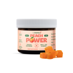 Peach Power 15mg CBDV + 40mg CBD Focus &amp; Recharge Gummies